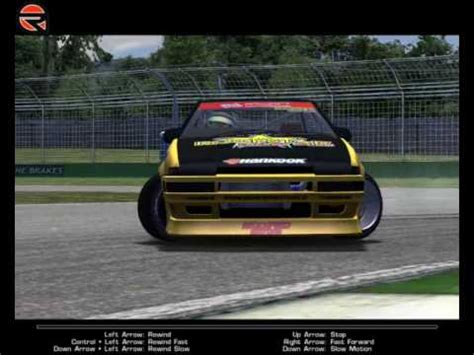 RFactor OBS 2 3 NICE Drift Training All Cars Wmv YouTube