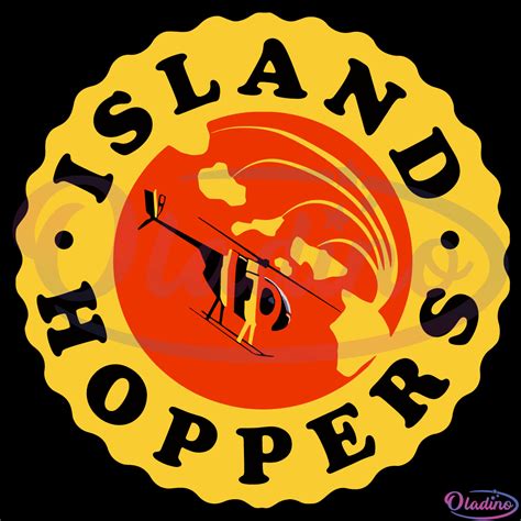 Magnum PI Island Hoppers Svg Digital File, Island Hoppers Svg