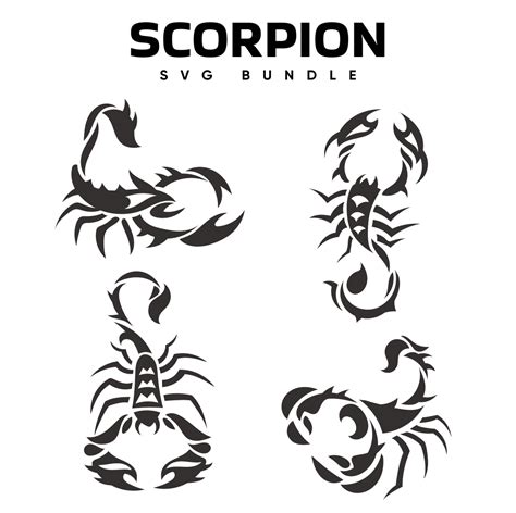 Scorpion Svg Files Masterbundles