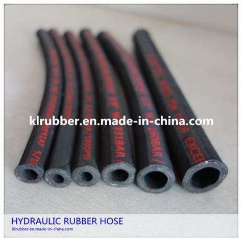 Sae R At Wire Braided Hydraulic Flexible Rubber Hose China Hydraulic