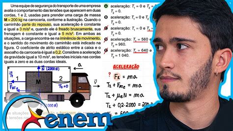 ENEM 2023 Uma equipe de segurança do transporte de uma empresa avalia