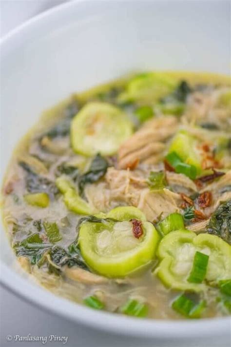 Chicken Soup With Misua And Patola Panlasang Pinoy