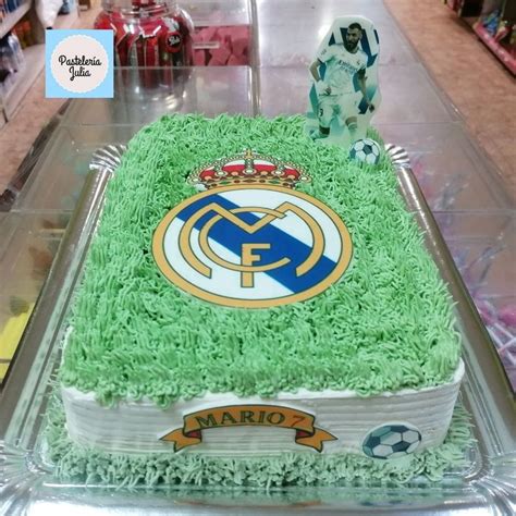 Tarta Del Real Madrid Tartas Tarta Real Madrid Pasteleria