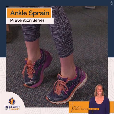 Ankle Sprain - Prevention - Insight Into Injury