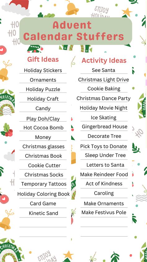 Advent Calendar Ideas – The Patient Mom