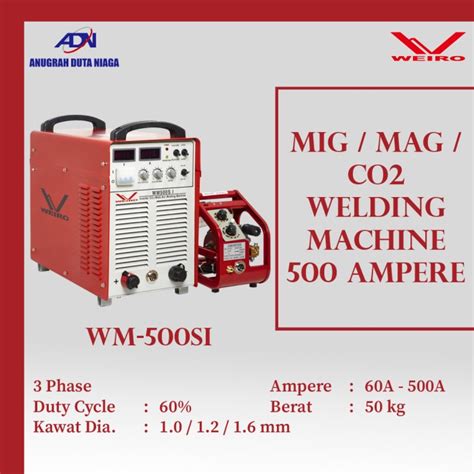 Jual Mesin Las Inverter Automatic Co Mag Mig Weico Weiro Wm Si