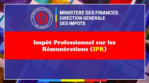 Imp T Professionnel Sur Les R Mun Rations Ipr Direction G N Rale