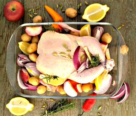 One Pot Roasted Chicken And Vegetables Easy One Pan Roast Chicken