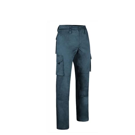 Pantalon De Travail Multipoches Homme METIER Gris Ciment Gris