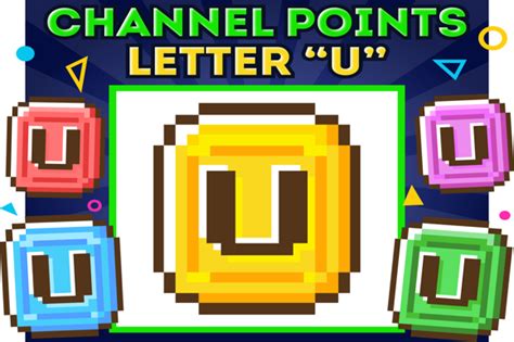 5 "U" Channel Points Twitch | Twitch Rewards, Points Emotes, Badges ...