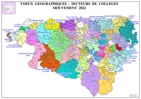 Carte Voeux Geo Secteurs Colleges Sgen Cfdt Aquitaine