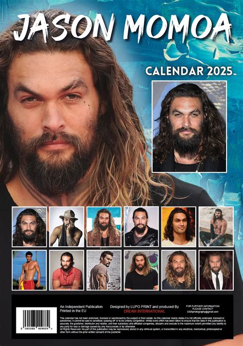 Buy Jason Momoa Calendar A Easily Ordered Online Kalenderwinkel Nl