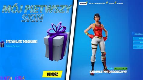 MÓJ PIERWSZY SKIN W FORTNITE YouTube