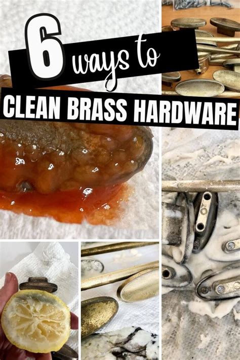 How To Clean Brass Hardware 6 Different Ways The Diy Nuts