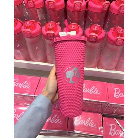 Miniso X Barbie Tumbler Pink With Straw Ml Limited Edition Miniso