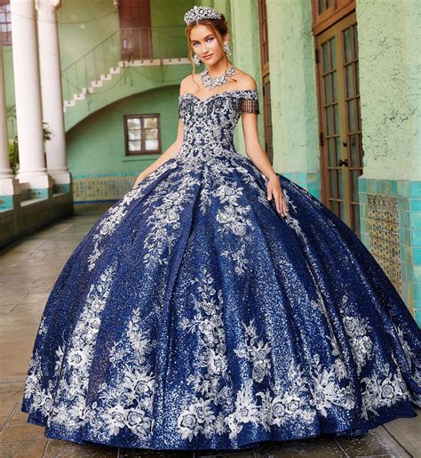 Women's Dark Blue Quinceanera Dresses at Lynda Rahman blog