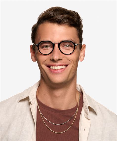 Phineas Round Black Full Rim Eyeglasses Eyebuydirect Canada