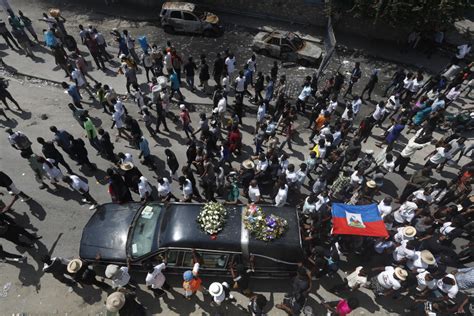 Protesters bar Haiti's president from visiting historic site