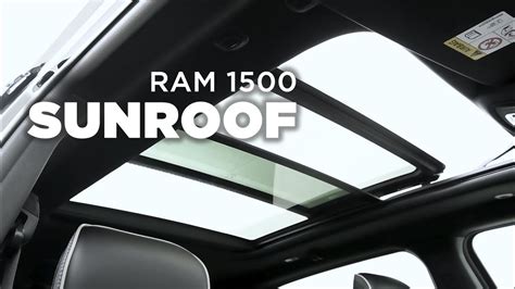 Ram 1500 Panoramic Sunroof HOW TO YouTube