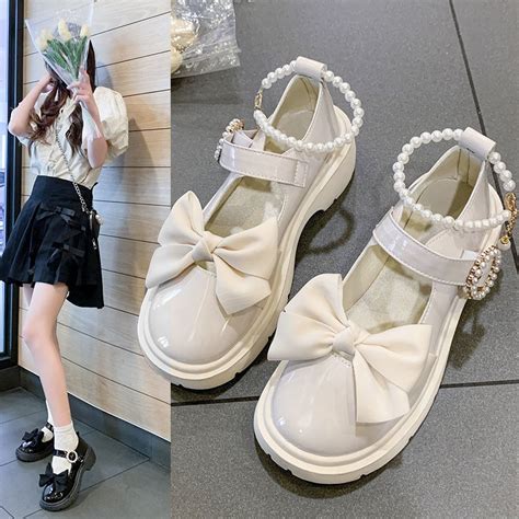 Jual Sepatu Docmart Perempuan Pita Style Sepatu Kerja Wanita Korean