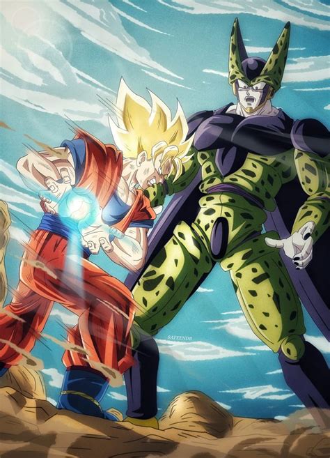 Goku Vs Cell Was The Best Dragon Ball Fight Ever Dbz Dragon Ball