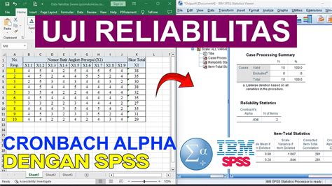 Cara Mudah Melakukan Uji Reliabilitas Cronbach Alpha Dengan Menggunakan