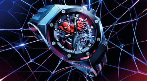 Spider Man Returns In The Perfect Replica Audemars Piguet Royal Oak