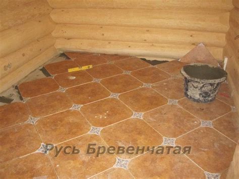 Плитка для бани – как сделать пол в бане из плитки + выбор и отделка