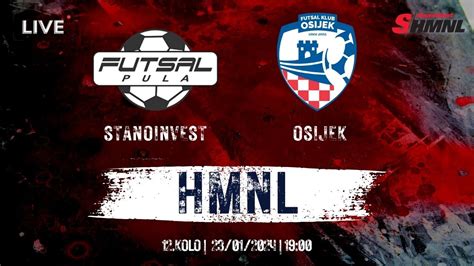 MNK Stanoinvest Futsal Pula V MNK Osijek SuperSport HMNL Round 12