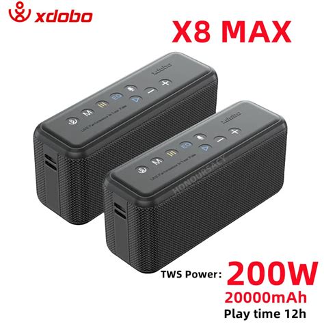 XDOBO Altavoz Port Til X8 Max De 100W Dispositivo De Audio De Alta