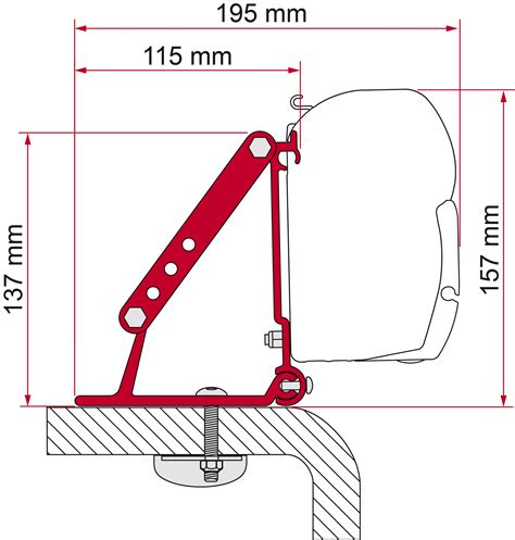 Fiamma Kit Roof Adapter F45 F70 Fritz Berger Campingbedarf