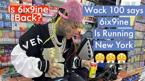 Clubhouse Wack 100 Says 6ix9ine” Is Running New York And Sleeping