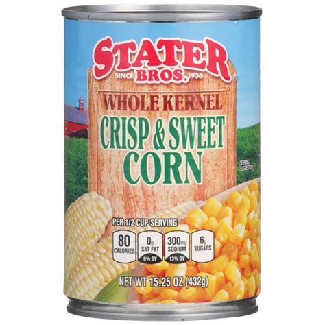 Stater Bros Whole Kernel Crisp And Sweet Corn 1source