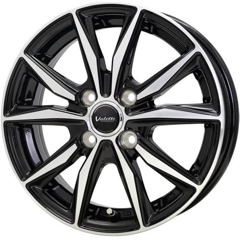 HOT STUFF BRIDGESTONE NEWNO R Valette Sting ブラックポリッシュ インチ J H 本セット M K S