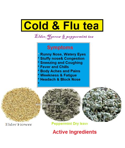 Cold And Flu Tea | Online Herb Store | Mehwerteas....