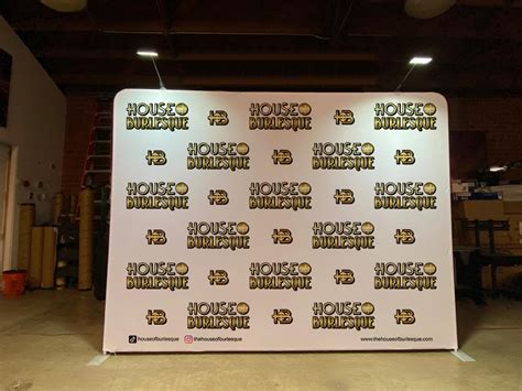 Fabric Banner Step And Repeat Backdrops Custom Fabric Event Backdrop