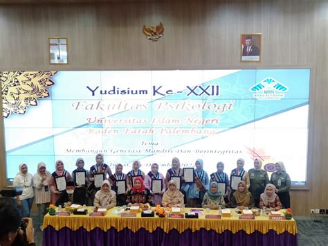 Yudisium Ke XXII Fakultas Psikologi UIN RF