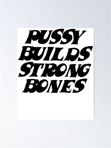 Mens Funny Pussy Provocative Riot Punk Rock Gifts Music Fans Poster