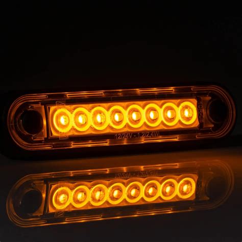 Feu De Gabarit Orange Led Long