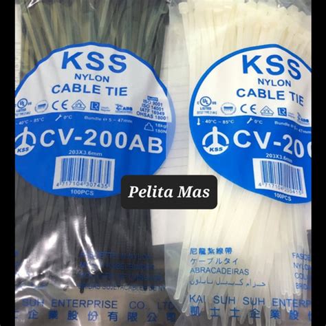 Jual KABEL TIES KSS KABEL TIS CABLE TIE 10CM 15CM 20CM 30CM HIGH