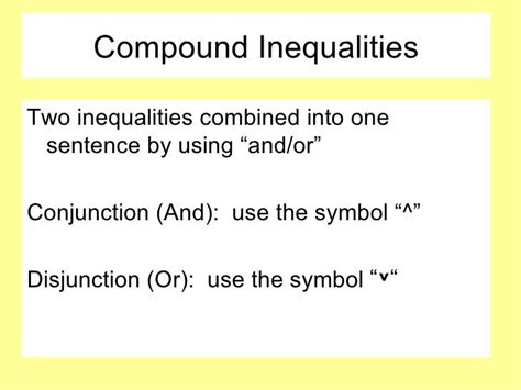 Inequalities