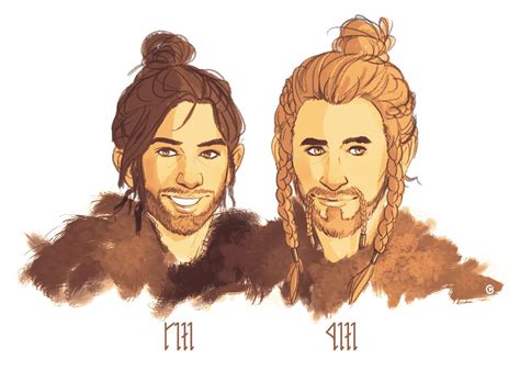 Fili Kili Fraternal Twins And Nephew Of Prince Thorin Oakenshield