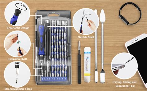 XOOL 80 In 1 Precision Set With Magnetic Driver Kit Professional