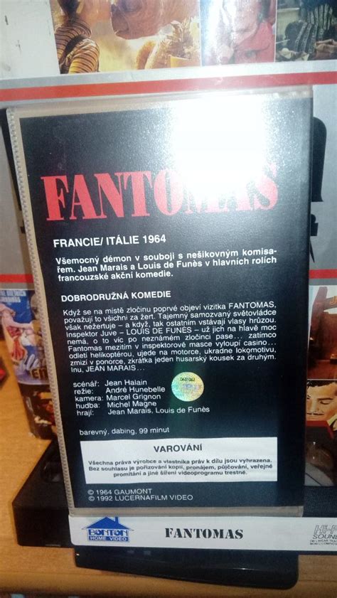 Retro Vhs Fantomas Aukro