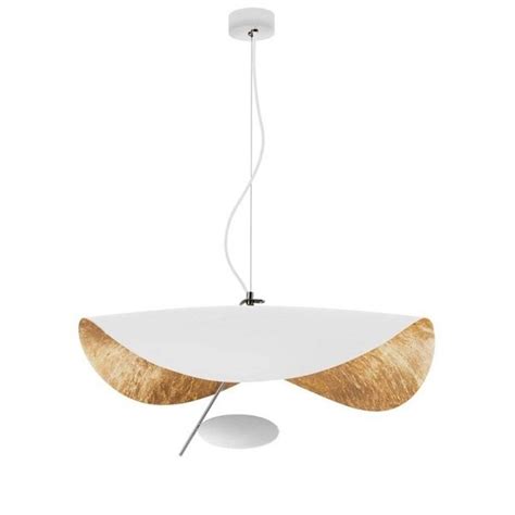 Catellani Smith Lederam Manta S1 Suspension Lamp Deplain