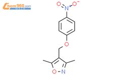 3 5 二甲基 4 4 硝基苯氧基 甲基 异恶唑 3 5 Dimethyl 4 4 nitrophenoxy methyl