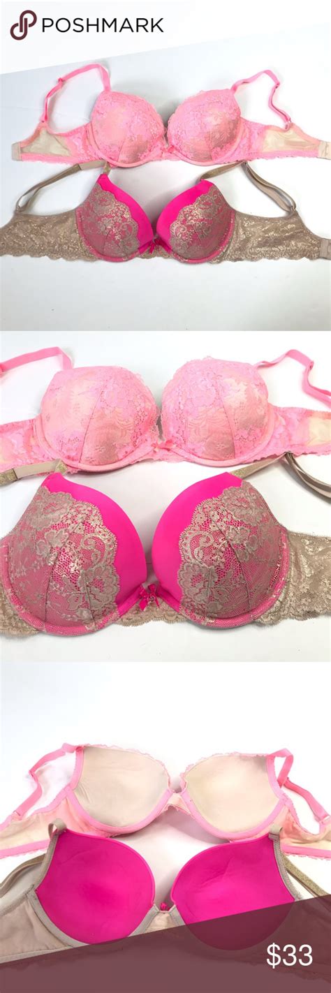 Victorias Secret Dream Angels Lace Push Up Bras Push Up Bra Bra