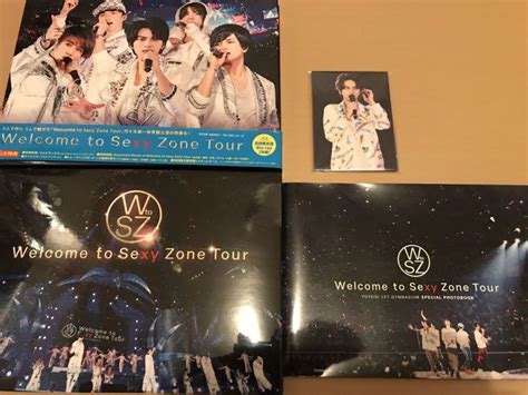 Welcome To Sexy Zone Tour 初回限定盤 ブルーレイ 中古 メルカリ