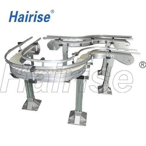 Hairise Flexible Chain Conveyor Have Plc Control System Wtih Fda Gsg