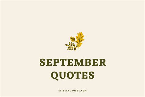 19+ September Quotes For Instagram [With Captions] - Kites and Roses